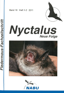 Nyctalus Cover: Band 16, Heft 1-2, 2011